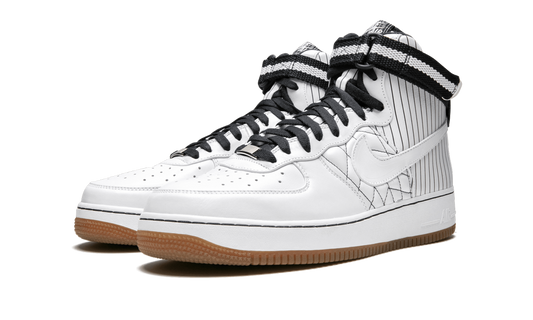 Air Force 1 High Premium "WHITE / WHITE-DARK OBSIDIAN" 332490 111
