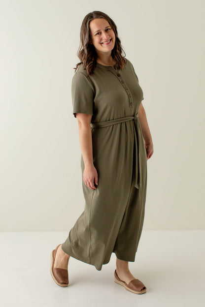 'Katelyn' Ribbed Knit Maxi Dress