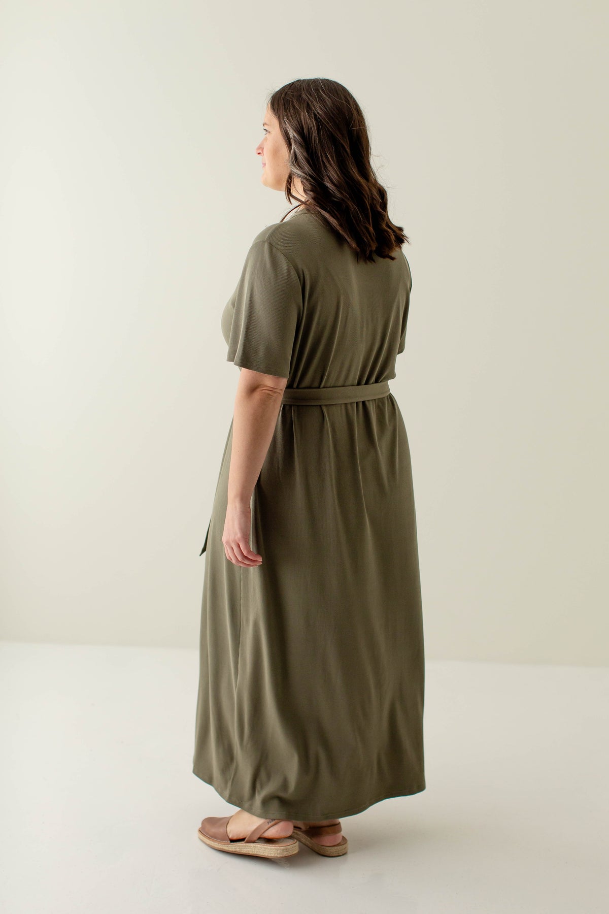 'Katelyn' Ribbed Knit Maxi Dress