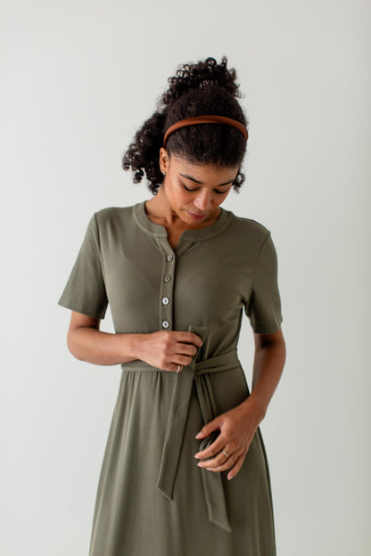 'Katelyn' Ribbed Knit Maxi Dress