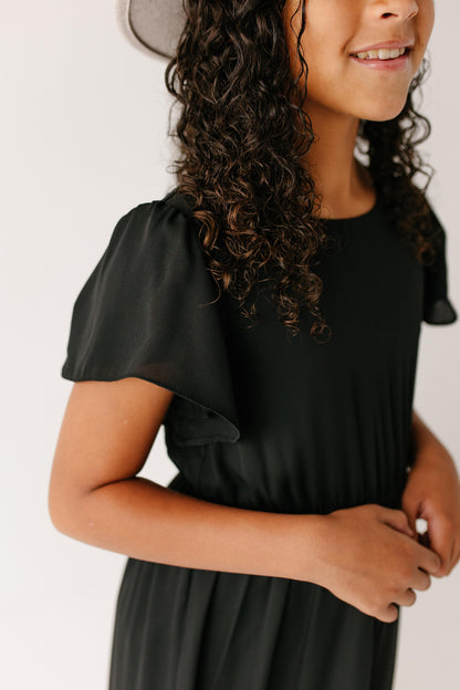 'Naomi' Girl Chiffon Maxi Dress FINAL SALE