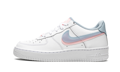 Air Force 1 LV8 GS "Double Swoosh - White / Blue / Pink" CW1574 100