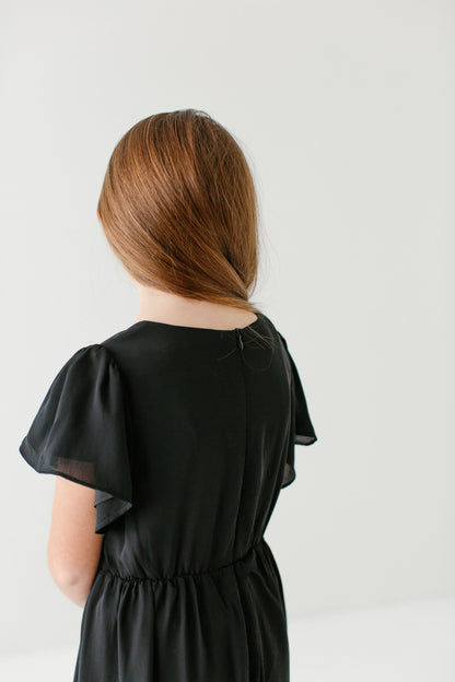 'Naomi' Girl Chiffon Maxi Dress FINAL SALE