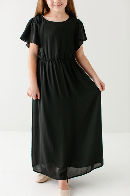 'Naomi' Girl Chiffon Maxi Dress FINAL SALE